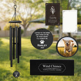 Campanas de viento conmemorativas para mascotas WCP23